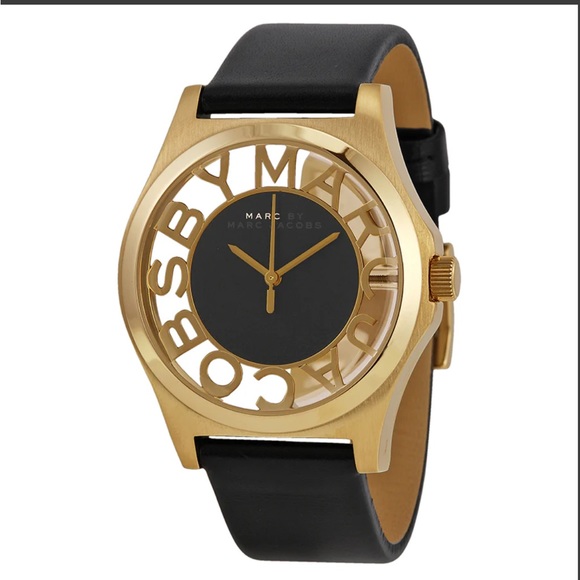 Marc By Marc Jacobs Henry Skeleton Black Dial MBM1246 Womens Watch - Picture 7 of 16